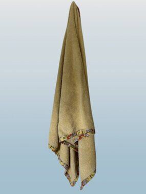 DKNY Play Taped 100% Cotton Bath Towel in Yellow/Floral